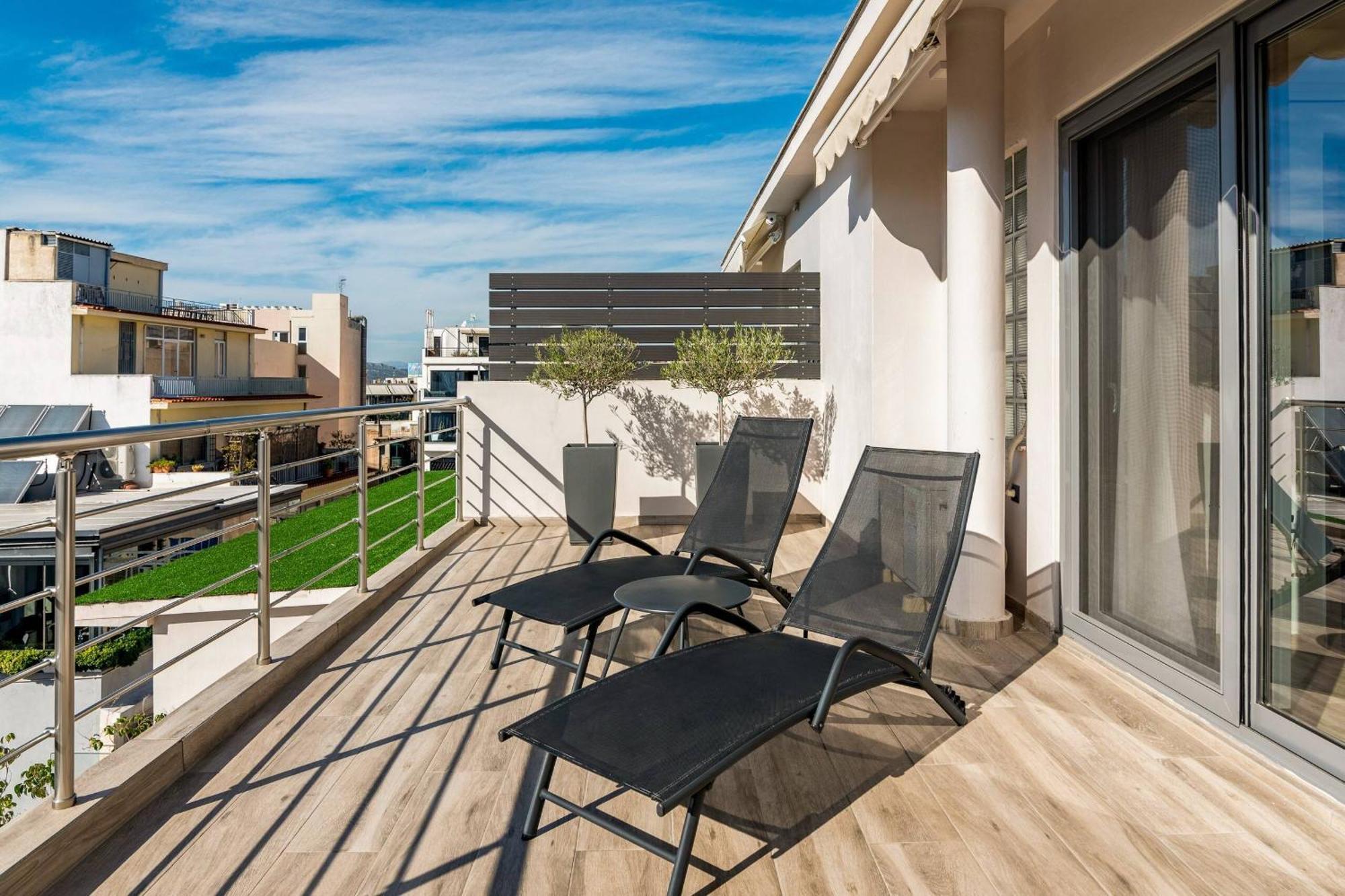 Dreamy Athens Penthouse With Acropolis View 아파트 외부 사진
