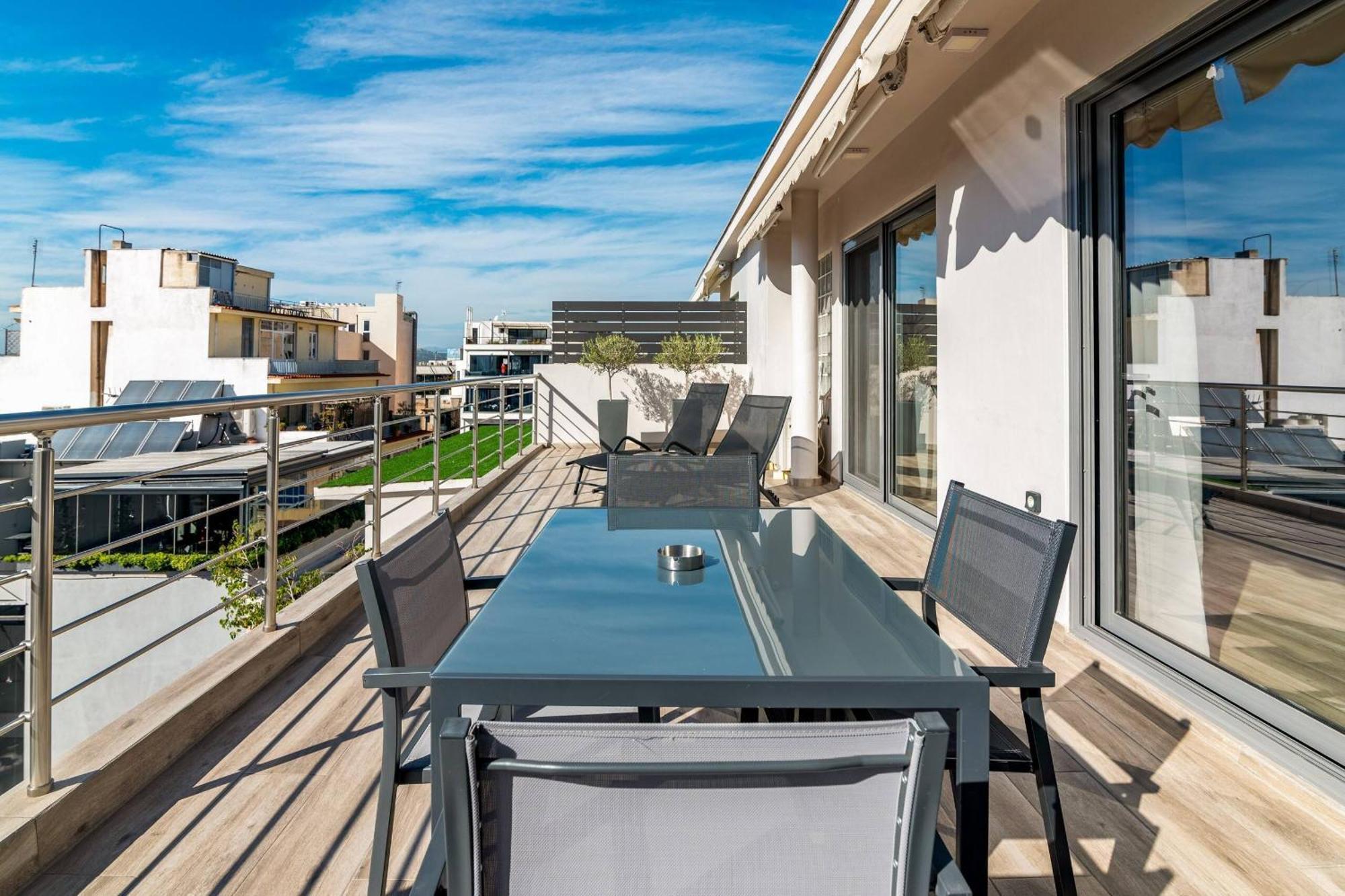 Dreamy Athens Penthouse With Acropolis View 아파트 외부 사진